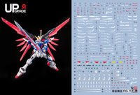 C109 RG Destiny Gundam Water Slide Decal