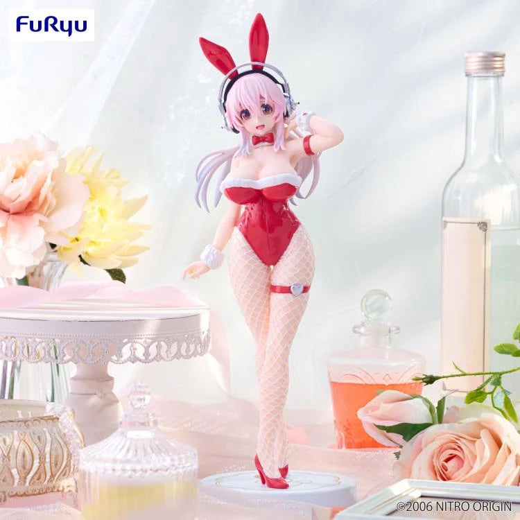 Nitroplus BiCute Bunnies Super Sonico (Red Color Ver.) Figure