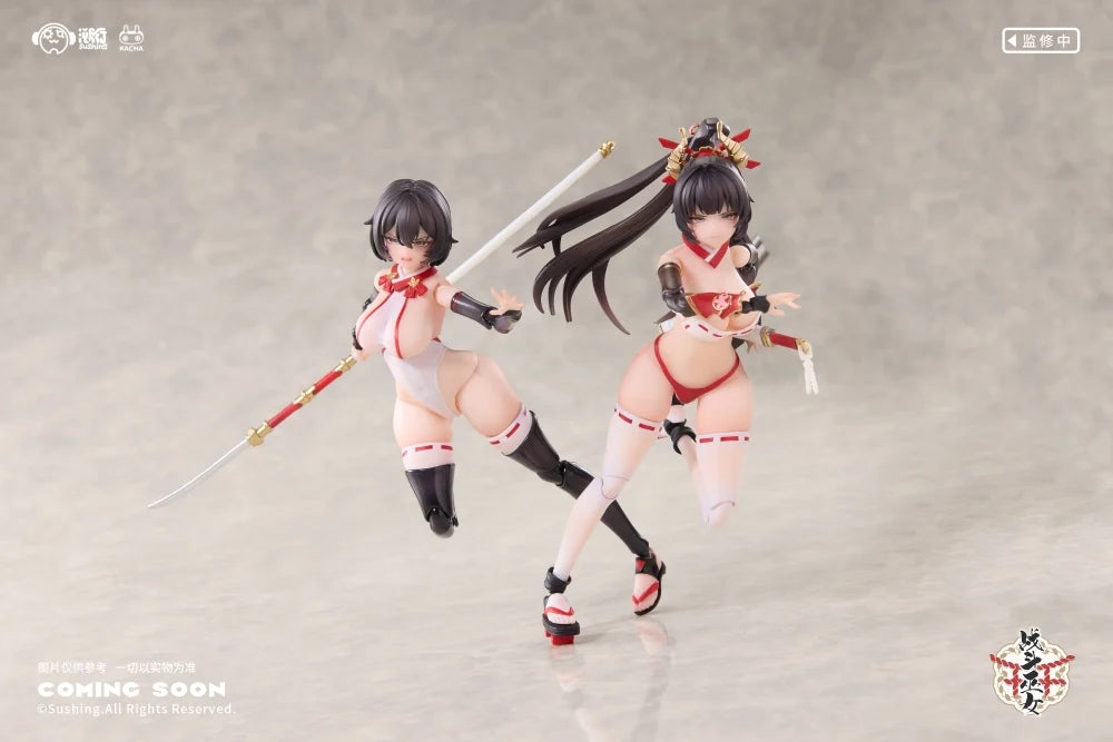Combat Priestess Kikyou Uefuji 1/12 Scale Action Figure (With Bonus)