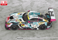 Hatsune Miku GT Project 1/18 Scale Good Smile Hatsune Miku AMG 2018 Final Race Ver.