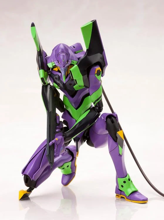 Rebuild of Evangelion EVA Unit-01 with Spear of Cassius Model Kit (Reissue)