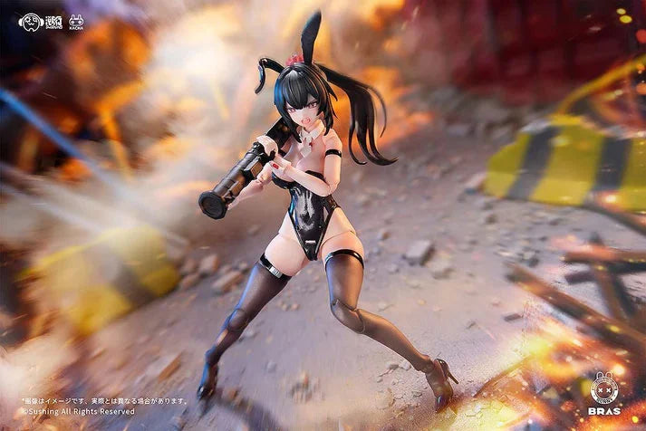 Bunny Rapid Action Squad Attacker Luna 1/12 Scale Action Figure (With Bonus)