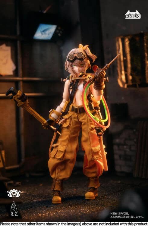 Pocket Art Series Mechanic Fiona 1/12 Scale Action Figure