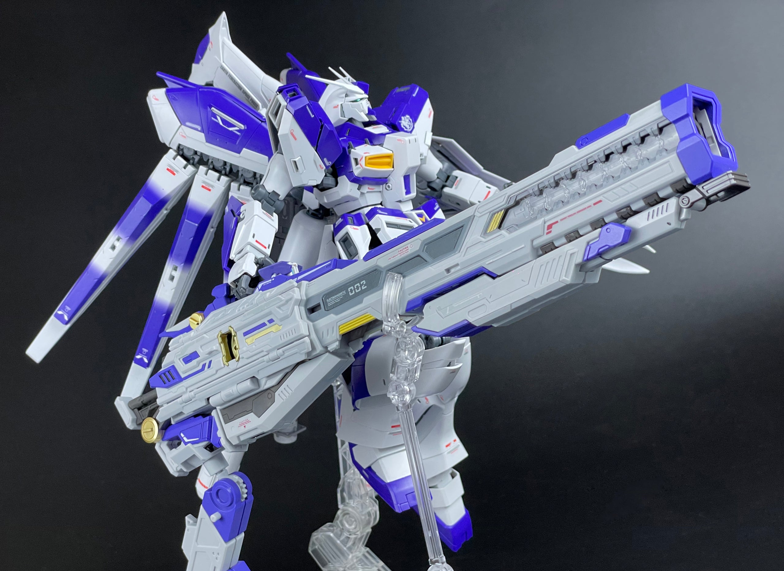 QianqiuShang Hyper Mega Bazooka Launcher Model Kit (Purple)