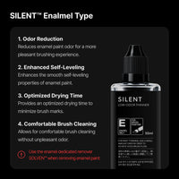 Gunprimer ST-E37-50 Silent Enamel Type (50ml) Low-Odor Thinner