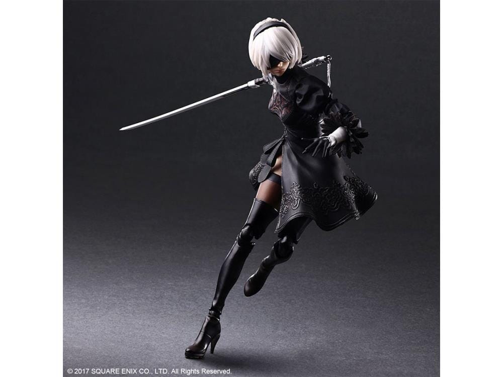 NieR Automata Play Arts Kai 2B (YoRHa No. 2 Type B) Deluxe Version