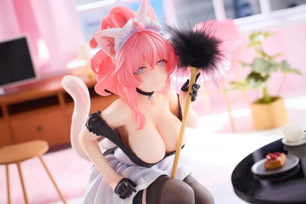 Cat's Thought Maid Cat Mo-chan 1/4 Scale Figure