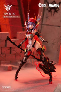 Thunderbolt Squad Barbera Red Mecha Girl (Nuclear Gold Reconstruction) 1/9 Scale Action Figure