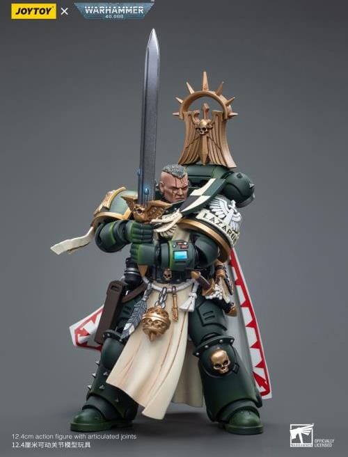 Warhammer 40k Dark Angels Master Lazarus 1/18 Scale Action Figure