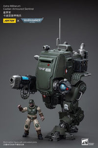 Warhammer 40K Astra Militarum Cadian Armoured Sentinel 1/18 Scale Figure