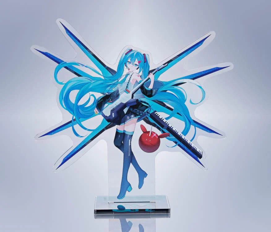Gundam 45th Anniversary x Hatsune Miku Metal Robot Spirits Strike Freedom Gundam Type II (Hatsune Miku Ver.) Action Figure