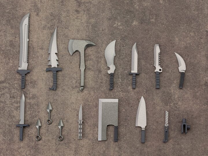 M.S.G. Modeling Support Goods Weapon Unit 34 Knife Set