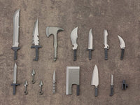 M.S.G. Modeling Support Goods Weapon Unit 34 Knife Set