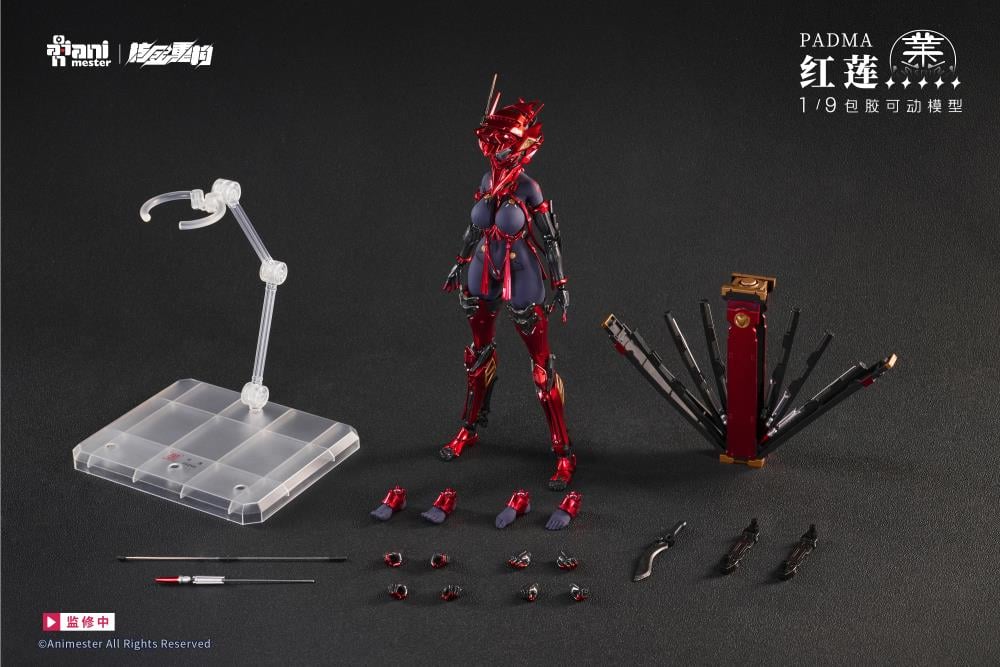 Red Padma 1/9 Scale Action Figure
