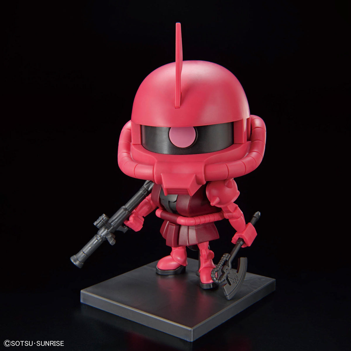 Mobile Suit Gundam Gunpla-kun Model Series Char's Zaku-kun (Runner Ver. with Reproduction Parts) 1/1 Scale Model Kit