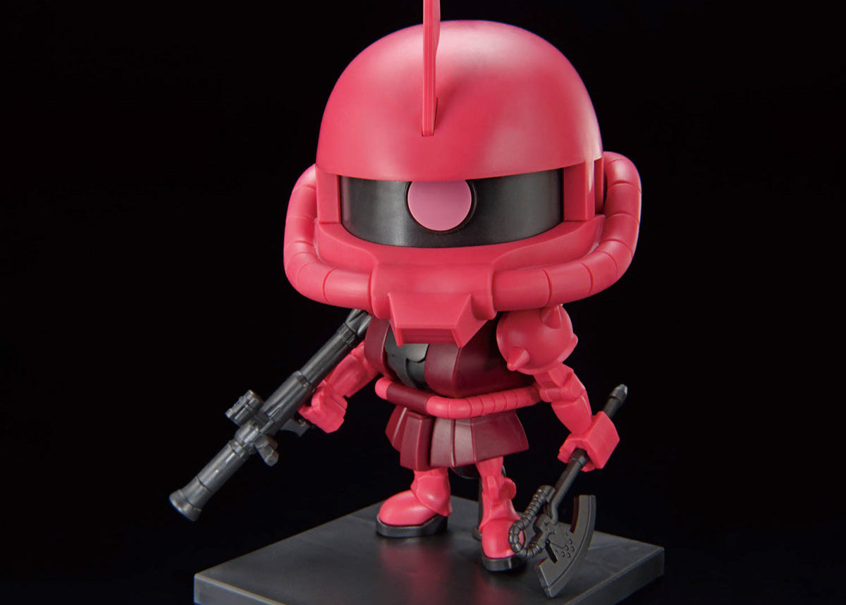 Mobile Suit Gundam Gunpla-kun Model Series Char's Zaku-kun (Runner Ver. with Reproduction Parts) 1/1 Scale Model Kit