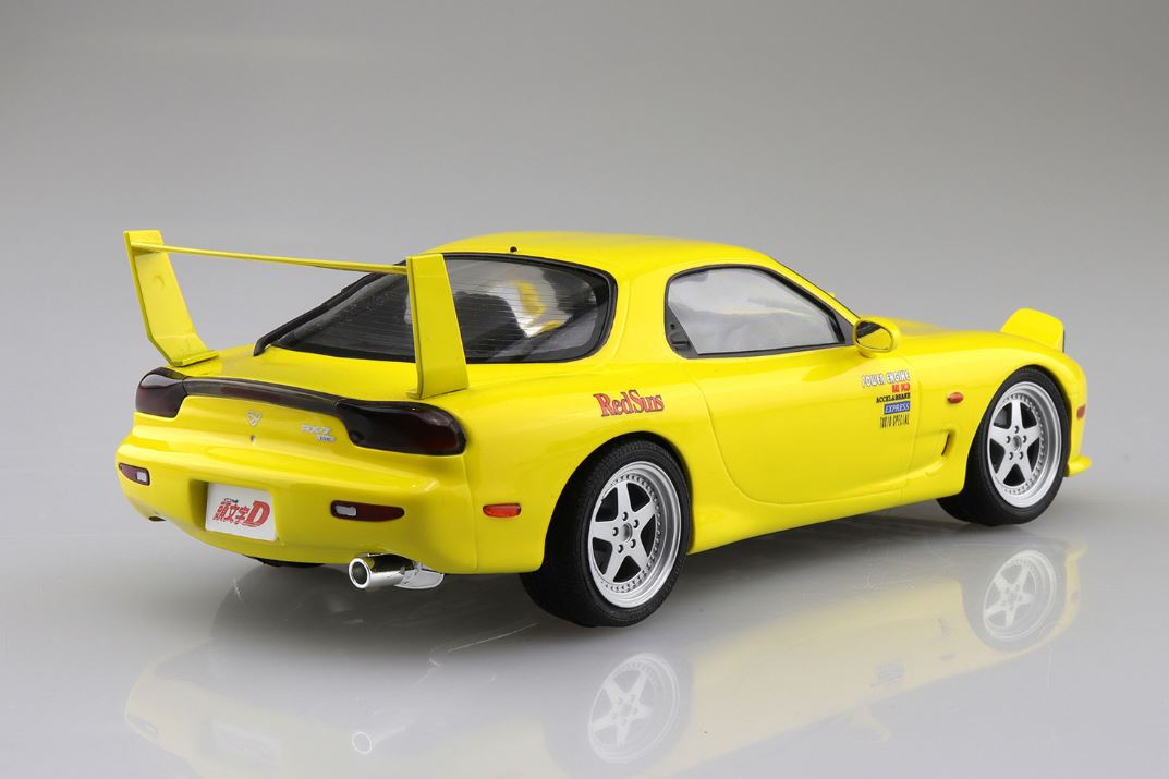 Aoshima 1/24 INITIAL D TAKAHASHI KEISUKE FD3S RX-7 COMICS VOL.1 Ver.