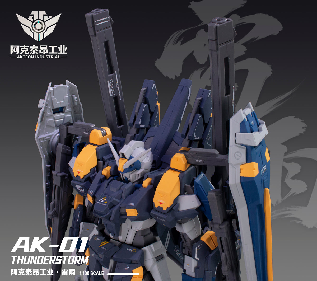 Akteon Industrial Blu Duel Model Kit