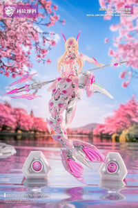 Cyber Forest Fantasy Girls Tanya Charybdis S.I.R.E.N. (Sakura Fall Ver.) 1/12 Scale Model Kit
