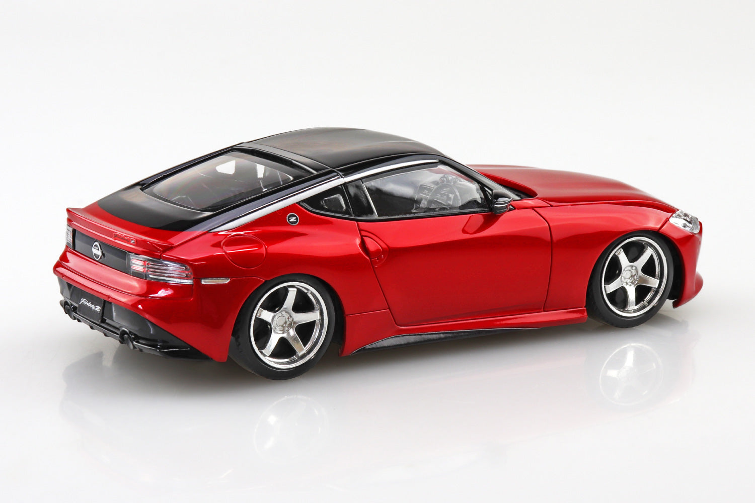 アチャモ Aoshima 1/32 SNAP KIT #17CU-CR Nissan RZ34 Fairlady Z Custom Wheel
