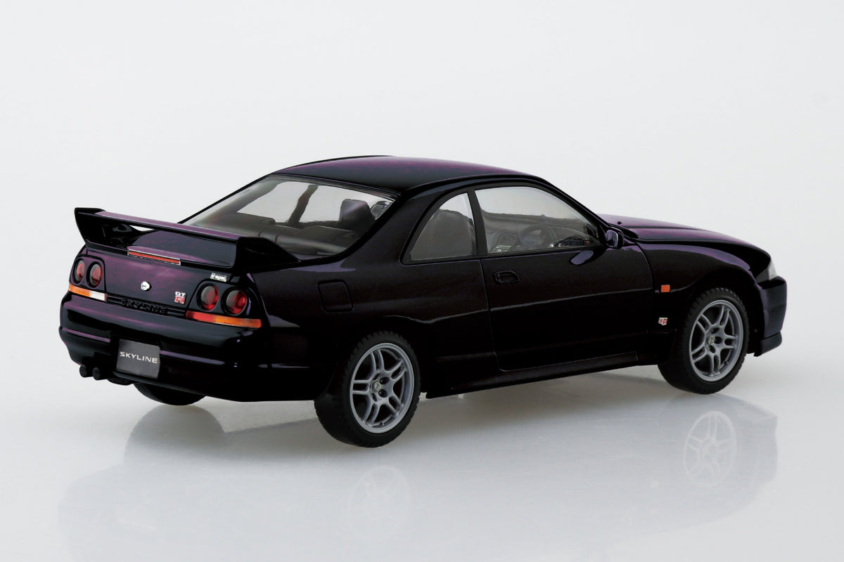 Aoshima 1/32 SNAP KIT #21-MP Nissan R33 Skyline GT-R (Midnight Purple)