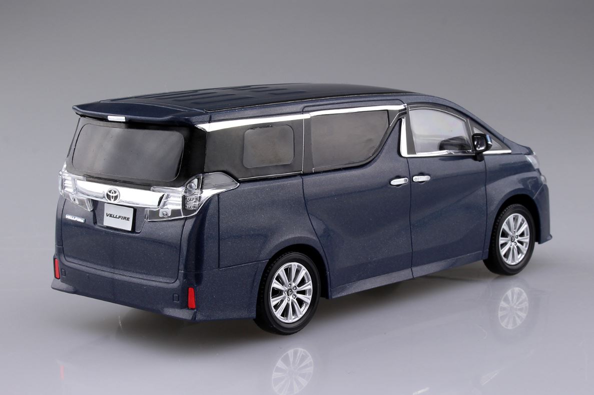 Aoshima 1/32 SNAP KIT #04-D Toyota VELLFIRE(GRAYISH BLUE MICA METALLIC)