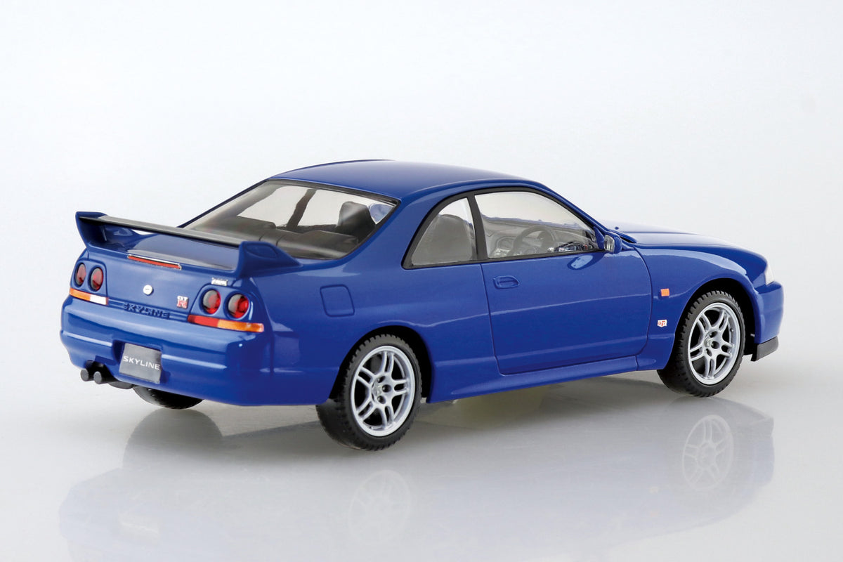 Aoshima 1/32 SNAP KIT #21-BE Nissan R33 Skyline GT-R (Blue)