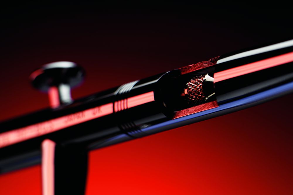 IWATA Eclipse HP-BCS Siphon Feed Dual Action Airbrush