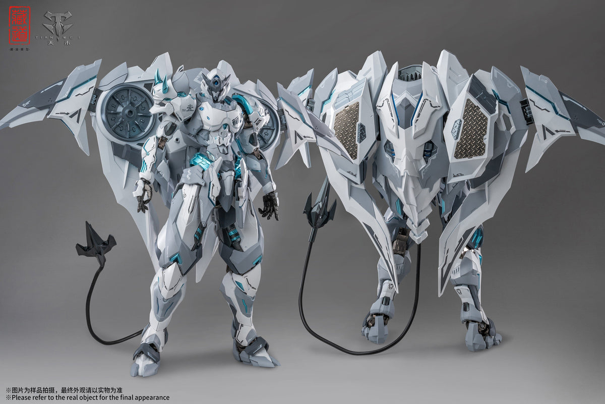 CangDao CD-07W Hurricane Ninja Zhan Ming (White Ghost Ver.) Action Figure