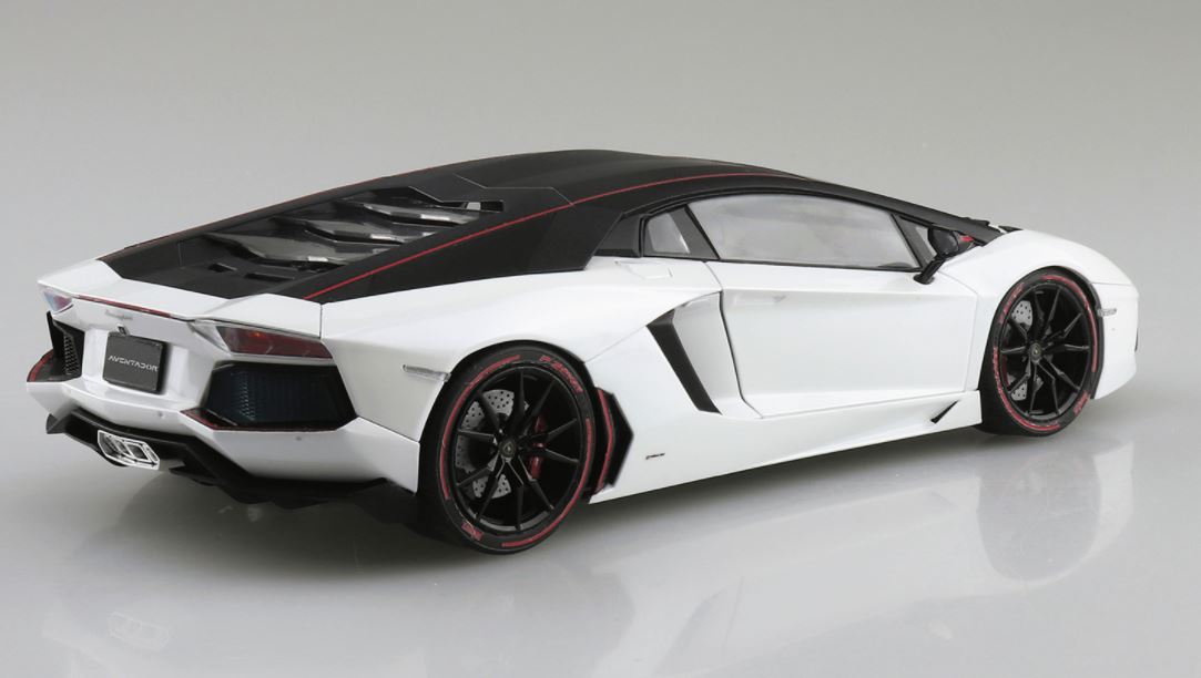 Aoshima 1/24 Lamborghini Aventador '15 Pirelli Edition