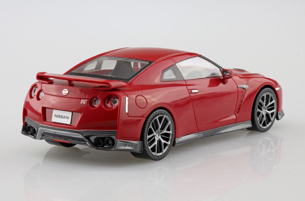 Aoshima 1/32 SNAP KIT #07-E Nissan GT-R(Vibrant Red)