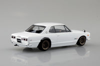 Aoshima 1/32 SNAP KIT#16CU-WH Nissan C10 Skyline 2000GT-R Custom Wheel (White)