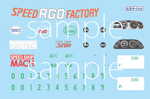 Fujimi 1/24 Wangan Midnight, Nissan Skyline GT-R (R33) RGO