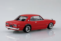 Aoshima 1/32 SNAP KIT#16CU-RD Nissan C10 Skyline 2000GT-R Custom Wheel (Red)