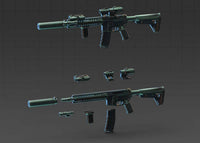 Sheik Mainland 3D Detailed Part A (1/12 Scale)