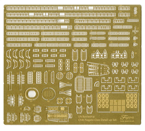 Fujimi Chibimaru Ship Mutsu Special Version with Photo-Etched Parts
