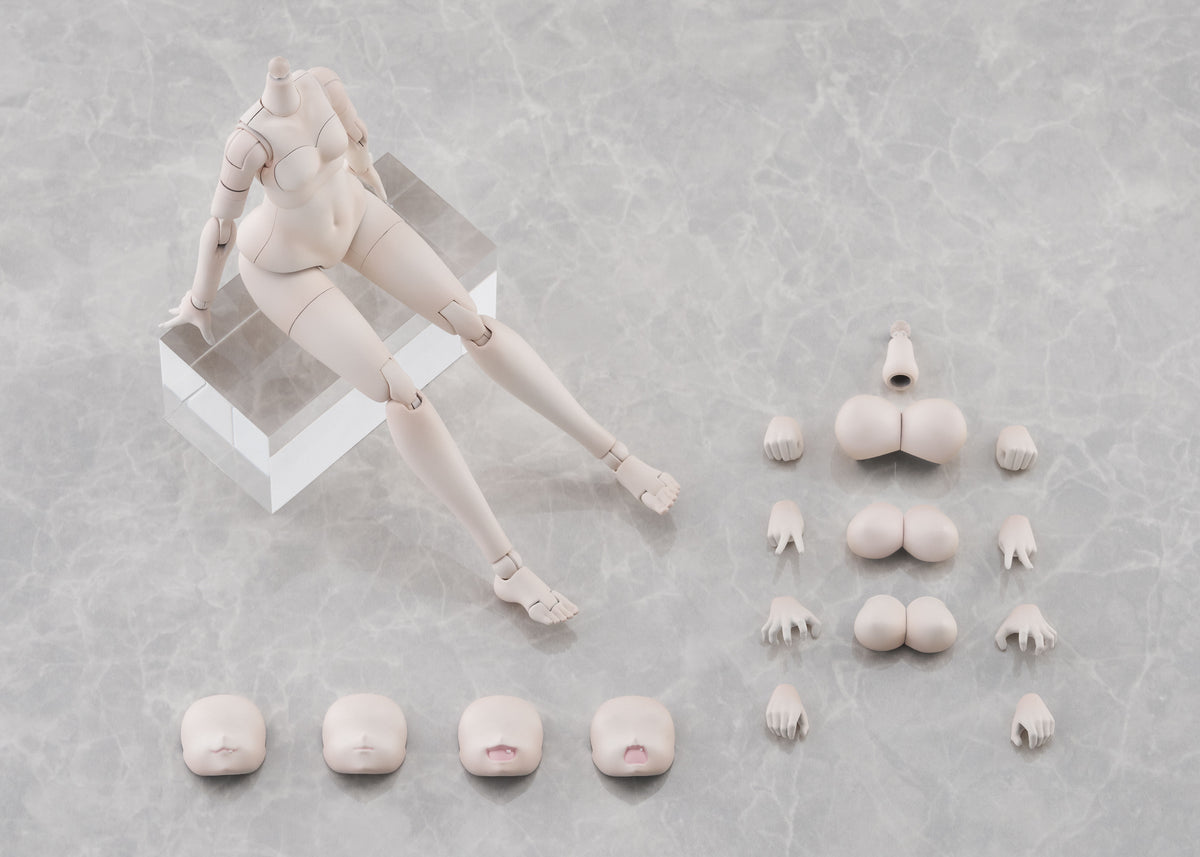 Aoshima KEMOPLA #KO-03R Human Parts Set [Color B]