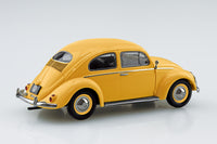 Aoshima 1/32 SNAP KIT #20-PY Volkswagen Beetle (Postal Yellow)