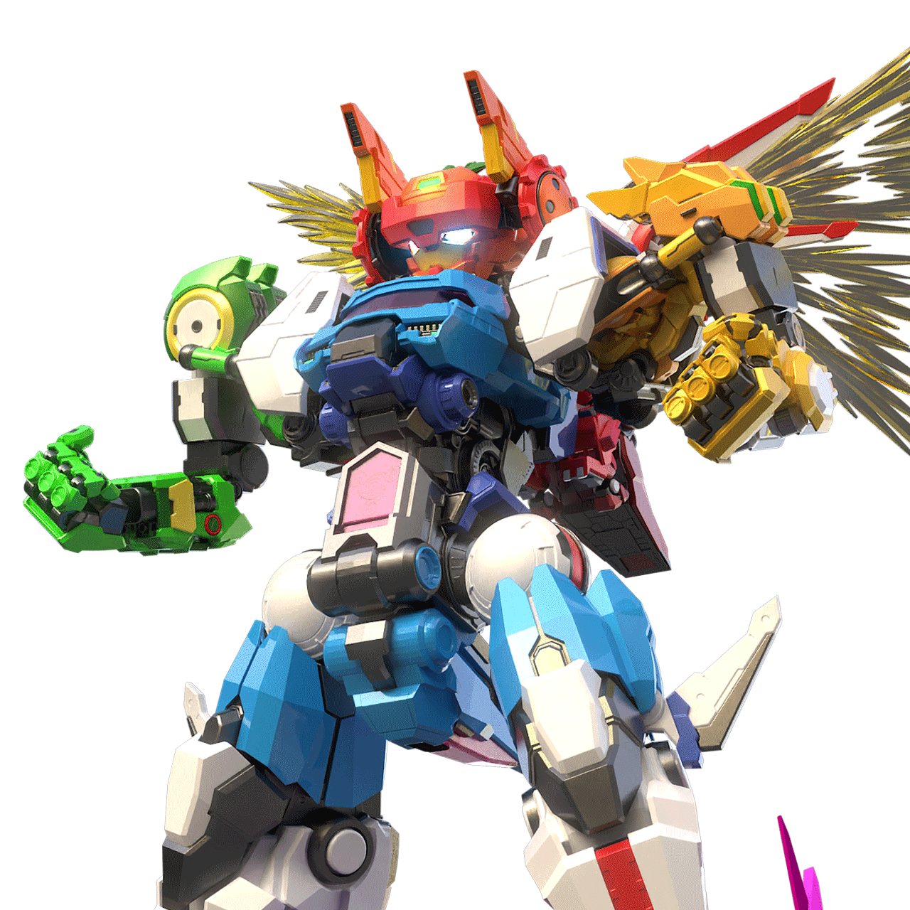 YILI - Fruity Robot 10 - Pino Flight Assemble Center Spacecraft