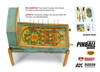 Doozy 1/24 Pinball Machine detail view