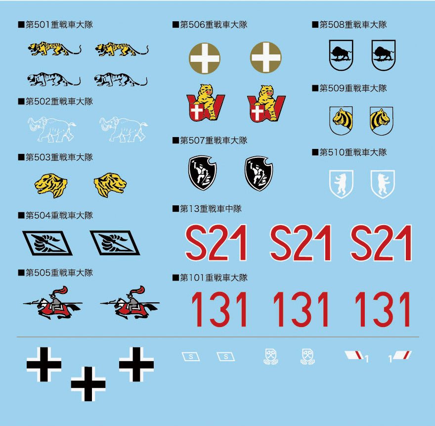 Fujimi Chibimaru Tiger I Michael Wittmann (w/Photo-Etched Parts)