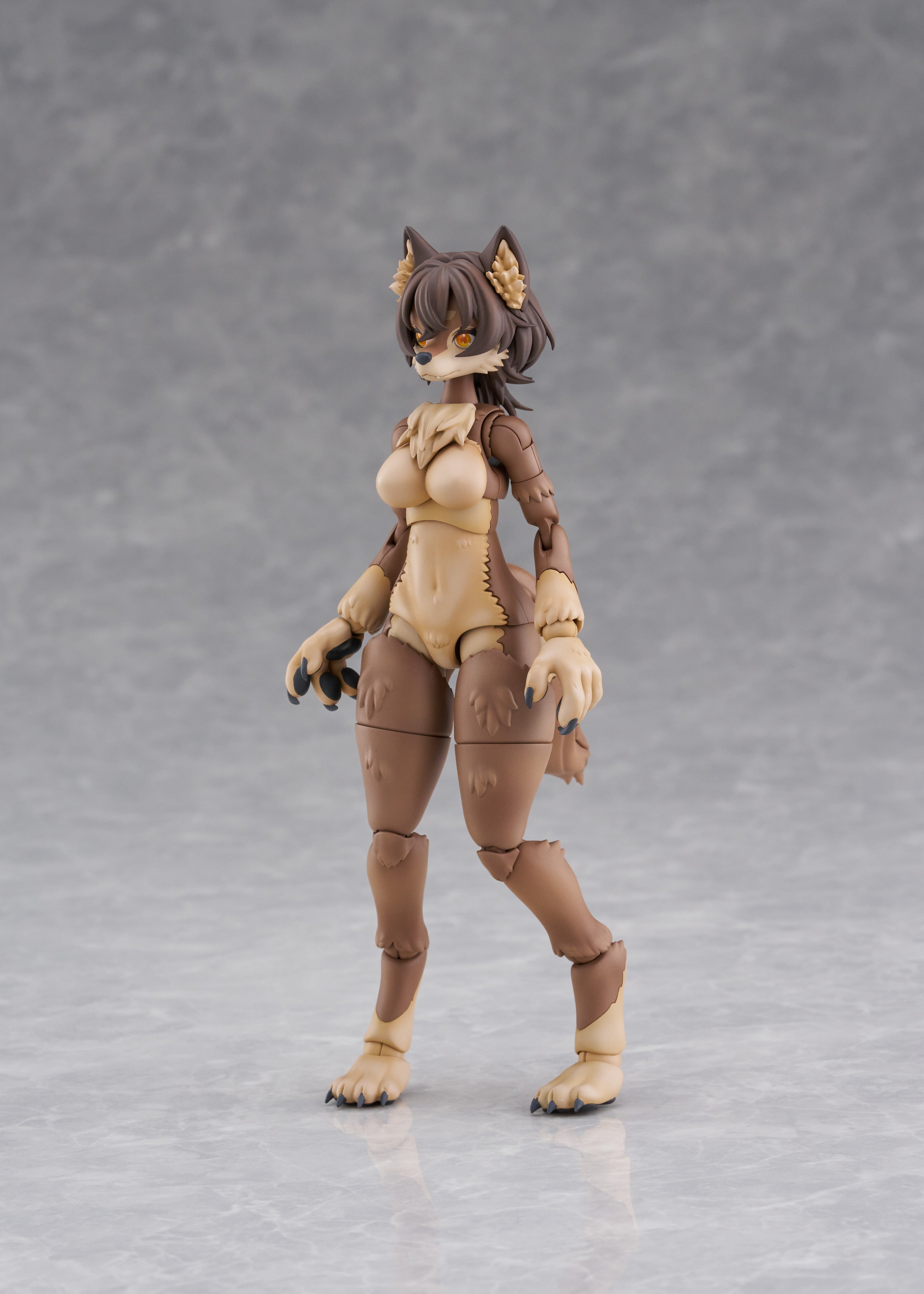 Aoshima Kemopla #KP-02R, Japanese Wolf