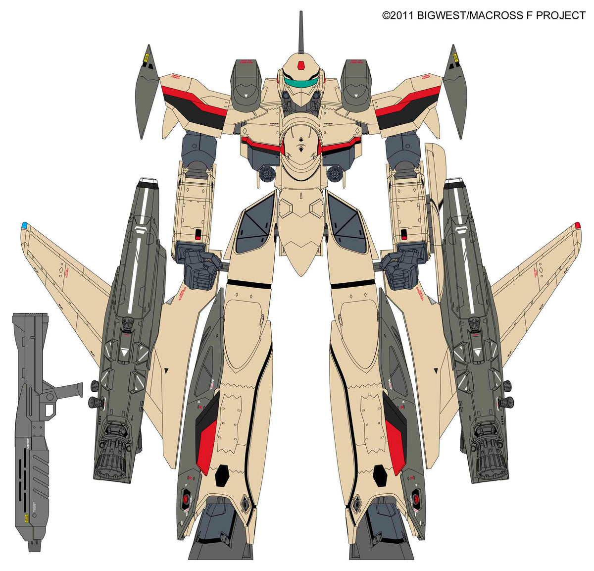 Hasegawa Macross Frontier 1/72 VF-19EF/A Isamu Special (Battroid)