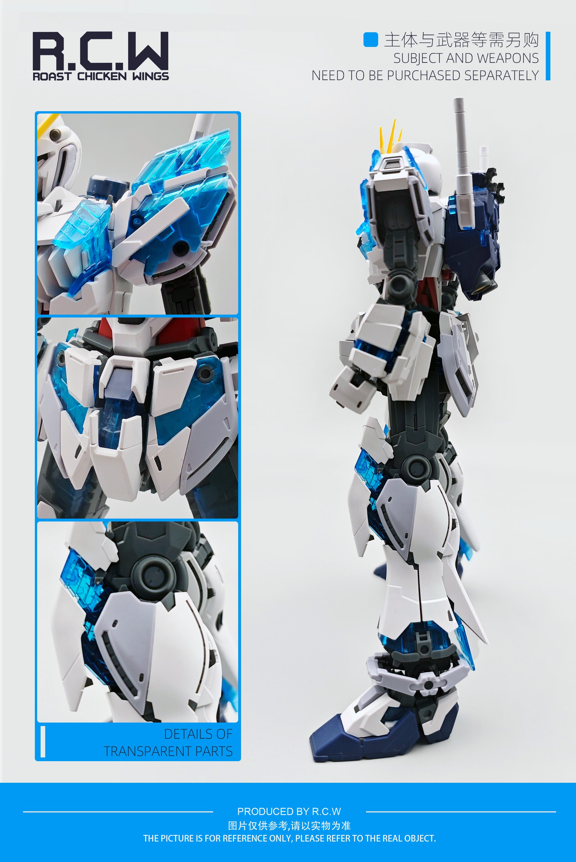 Psychoframe R.C.W. Model Psycho-Frame for MG Narrative Gundam โ USA Gundam Store