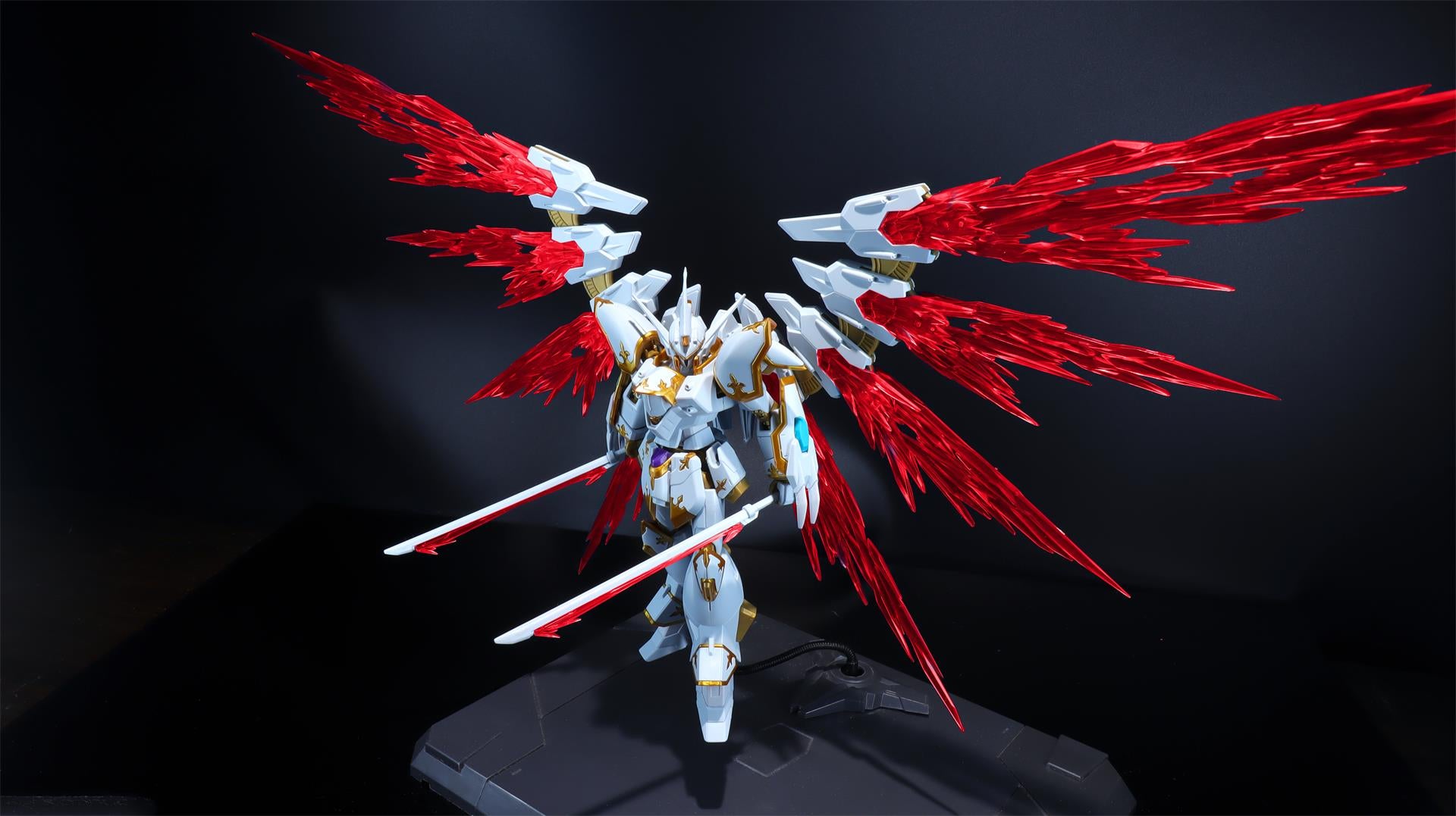 Wing Effects for HG Black Knight Squad Cal-re.A (Red)