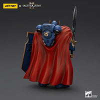 Warhammer 40,000 Space Marine 2 Ultramarines Victrix Honour Guard With Storm Shield And Power Sword 1/18 Scale Action Figure