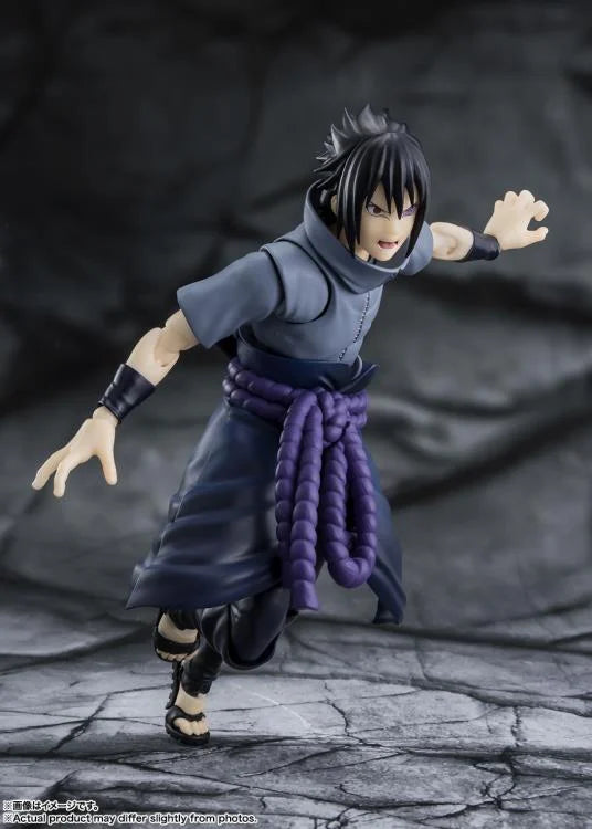 Naruto Shippuden S.H.Figuarts Sasuke Uchiha (Solitary Shinobi) Action Figure