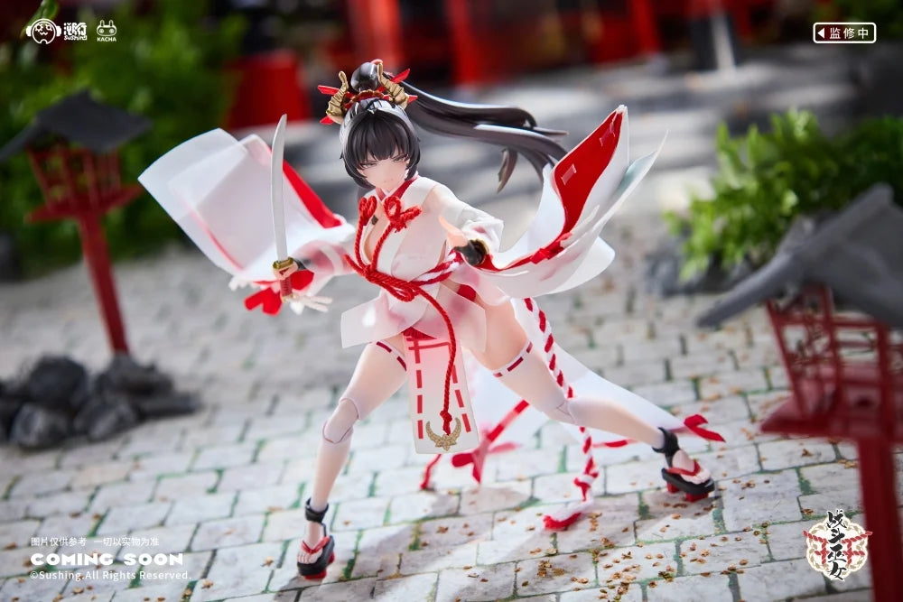Combat Priestess Sakura Uefuji 1/12 Scale Action Figure (With Bonus)