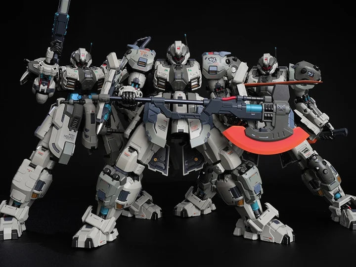 Progenitor Effect Illustrious Class ZY006 Team Foxhound Butcher Mecha Action Figure Set