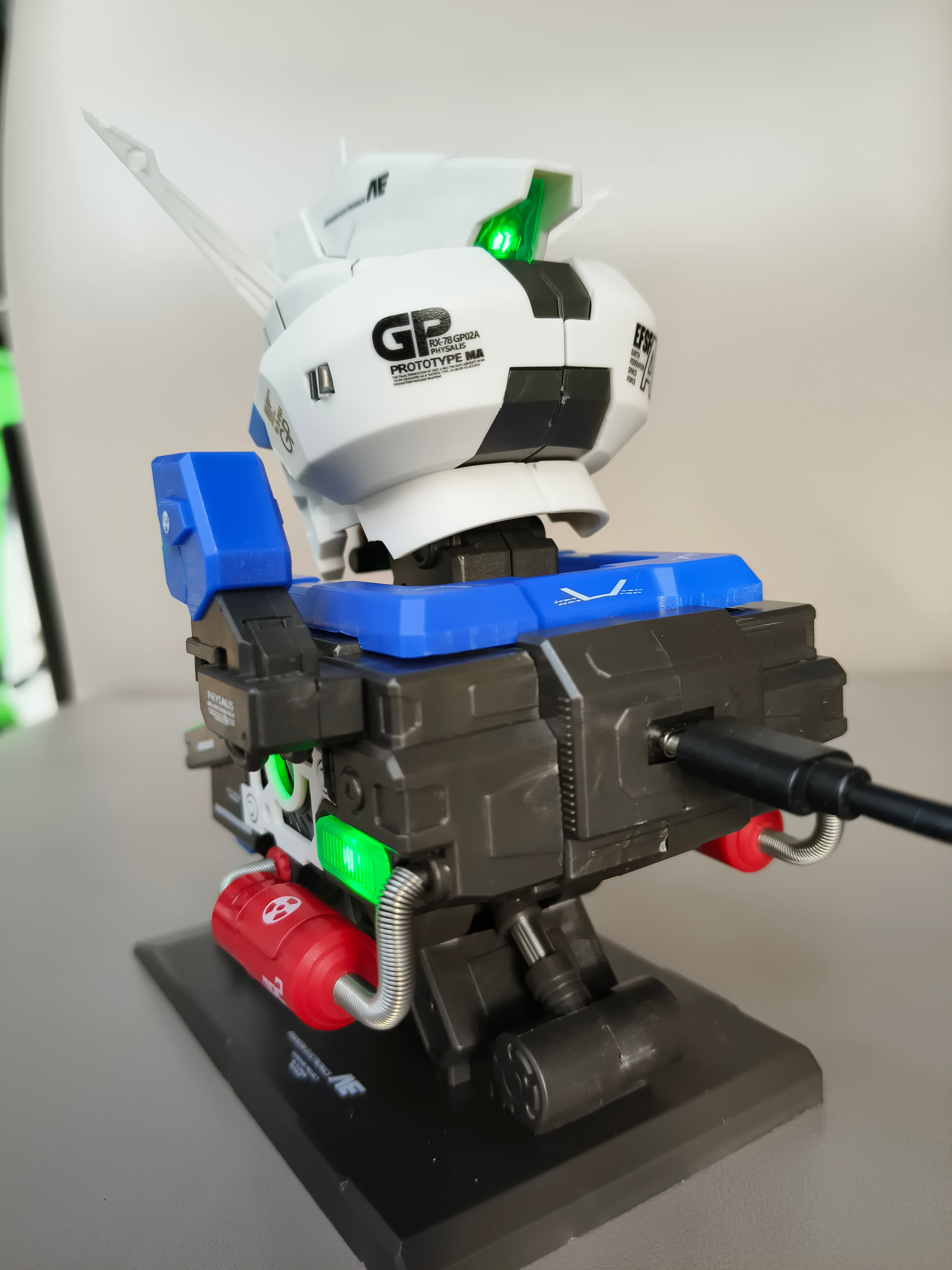 GP02 Bust 1/38 Scale Model Kit